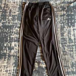 Adidas Black S Striped Sweatpants - Gently Used - Great Condition